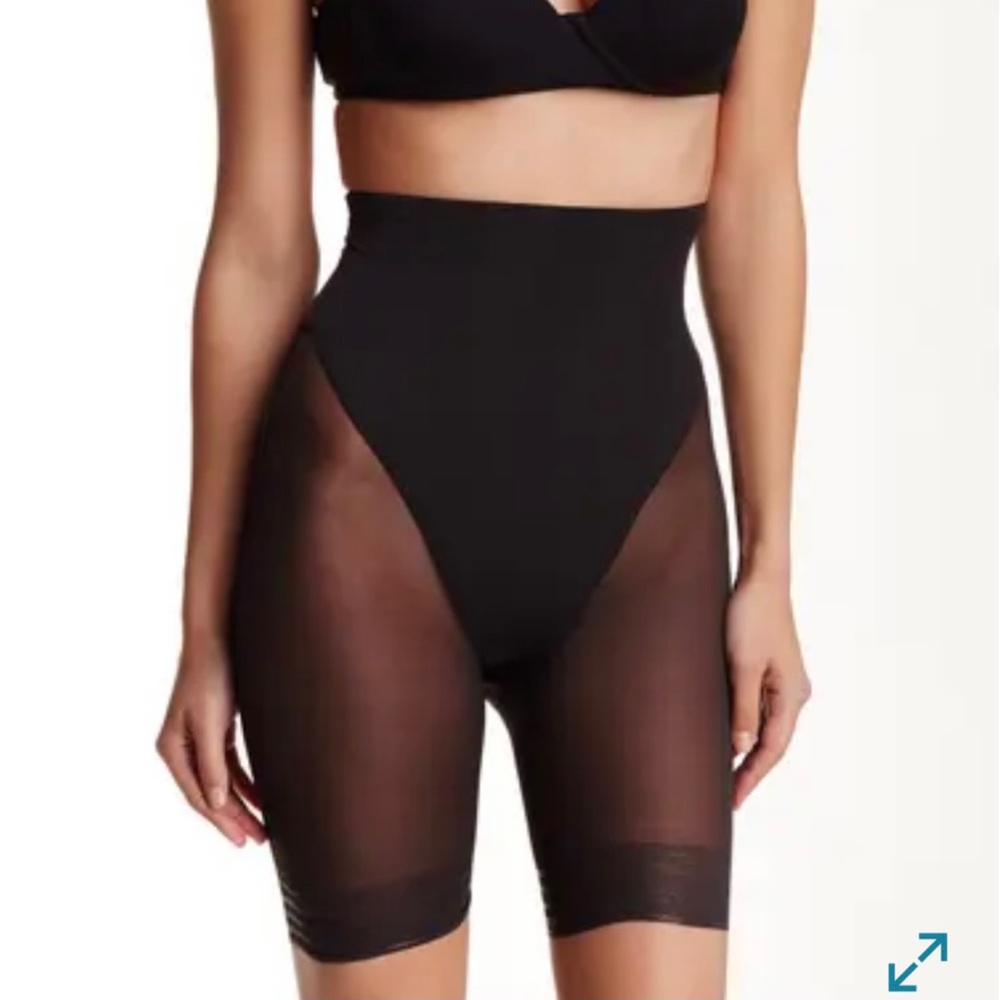 High Waist Sheer Thigh Slimmer Shapewear NWT